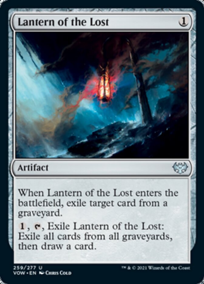 Lantern of the Lost [Innistrad: Crimson Vow] Magic: The Gathering