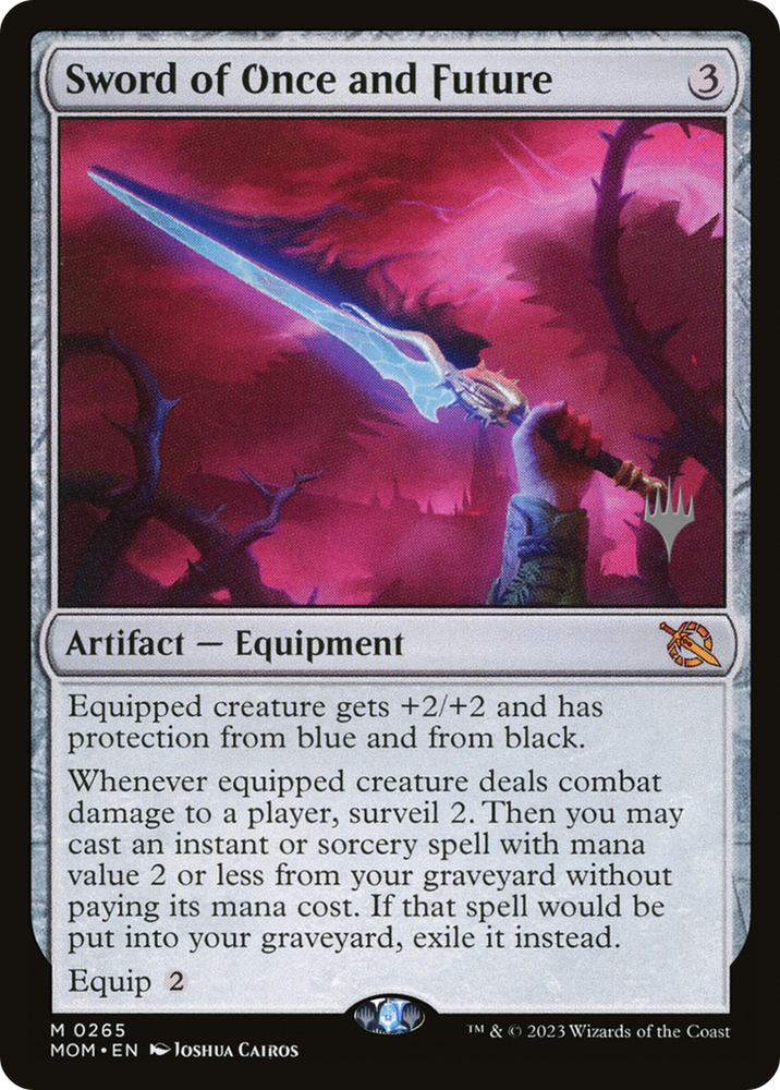 Sword of Once and Future (Promo Pack) [March of the Machine Promos] Magic: The Gathering