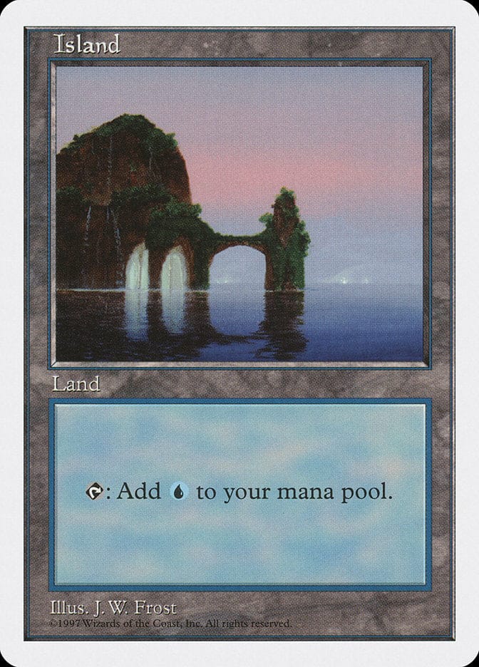 Island (434) [Fifth Edition] Magic: The Gathering