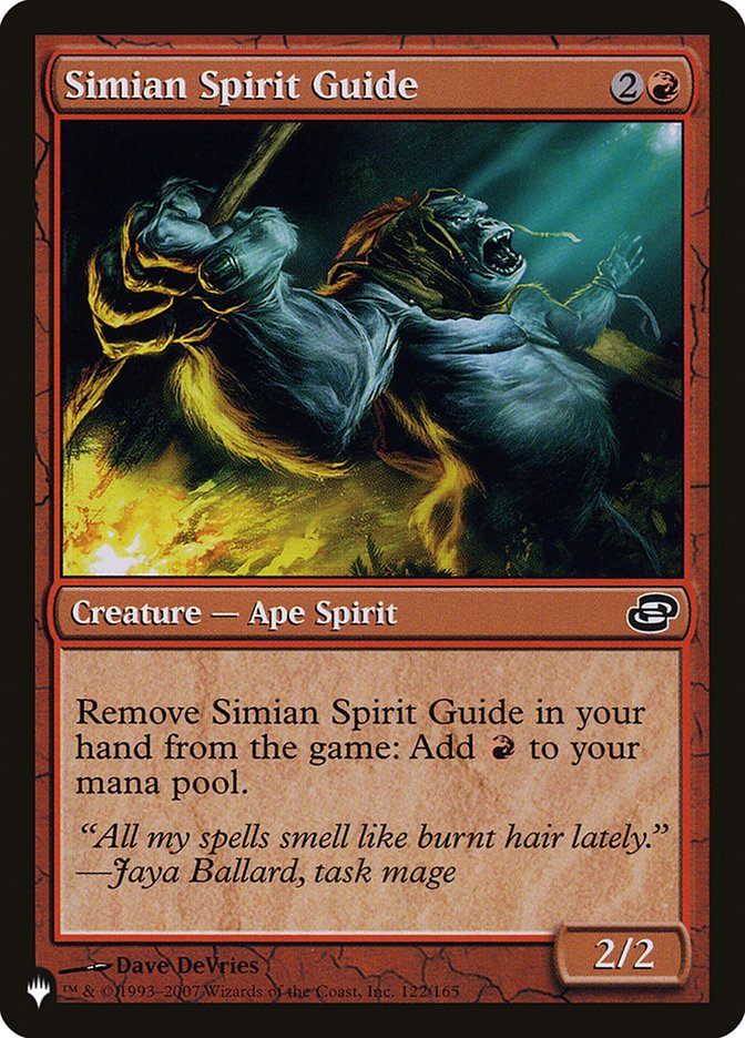 Simian Spirit Guide [The List] Magic: The Gathering