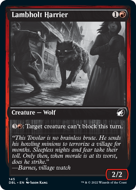 Lambholt Harrier [Innistrad: Double Feature] Magic: The Gathering