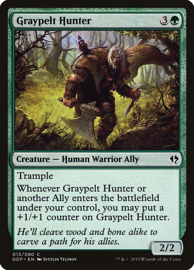 Graypelt Hunter [Duel Decks: Zendikar vs. Eldrazi] Magic: The Gathering