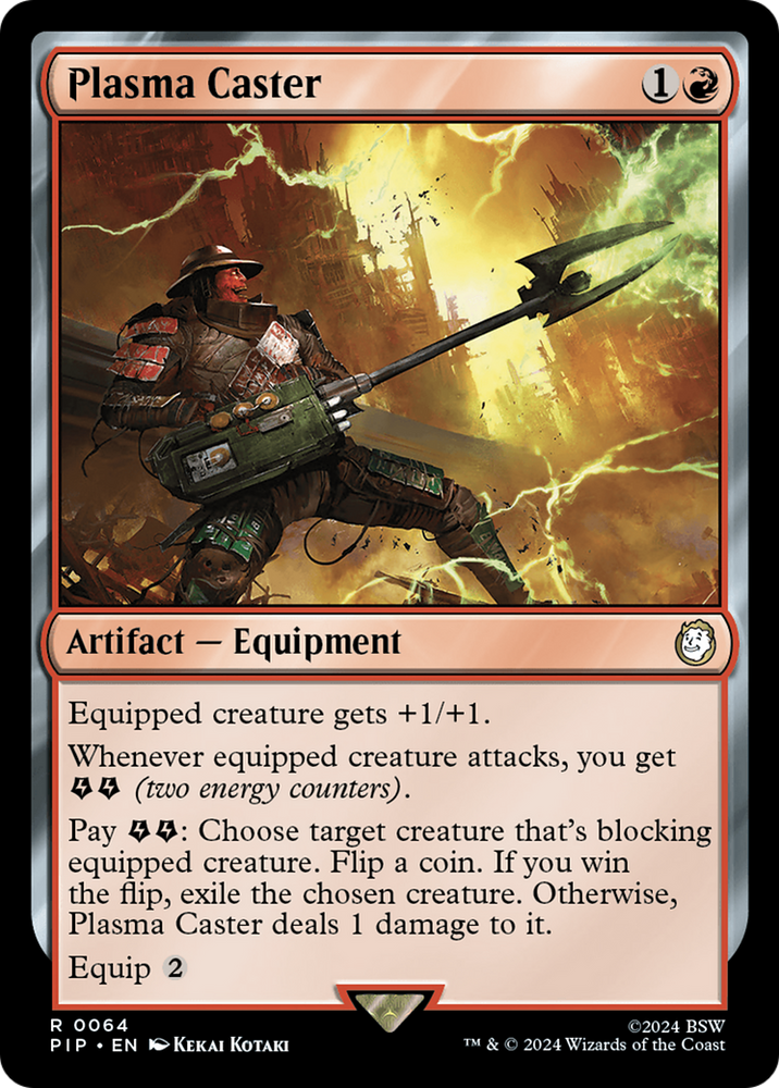 Plasma Caster [Fallout] Magic: The Gathering