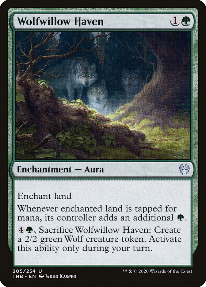 Wolfwillow Haven [Theros Beyond Death] Magic: The Gathering