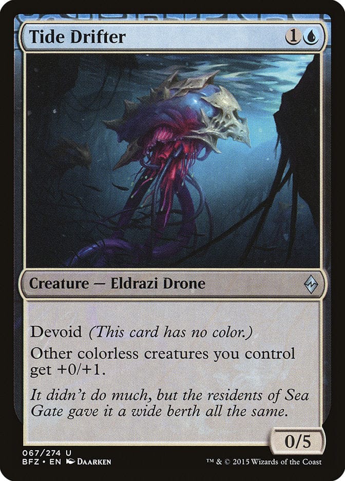 Tide Drifter [Battle for Zendikar] Magic: The Gathering