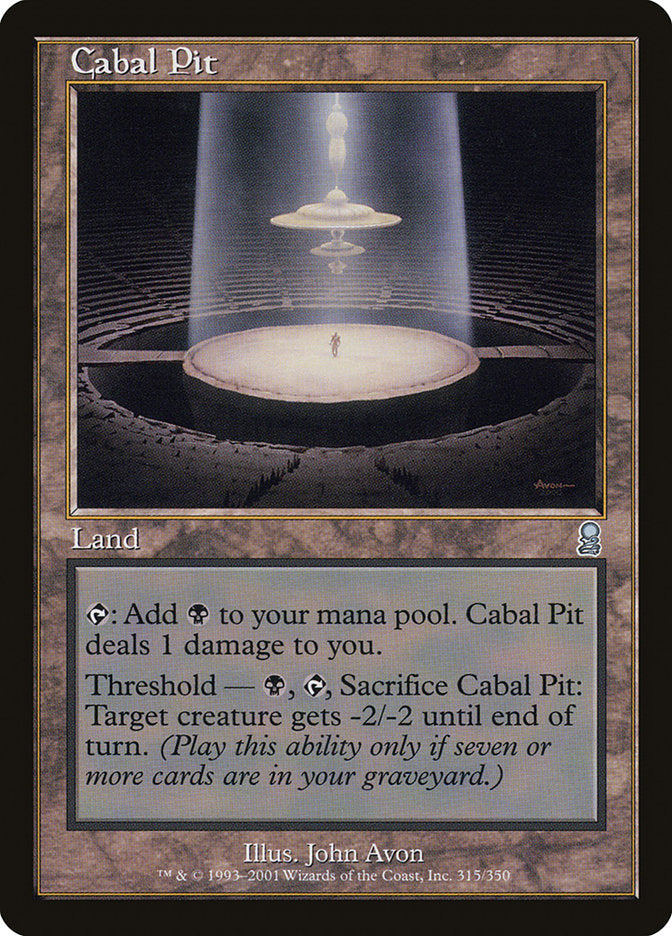 Cabal Pit [Odyssey] Magic: The Gathering
