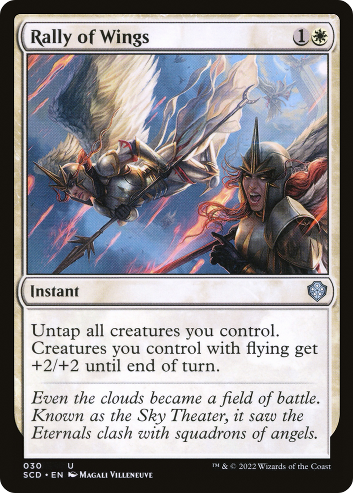 Rally of Wings [Starter Commander Decks] Magic: The Gathering