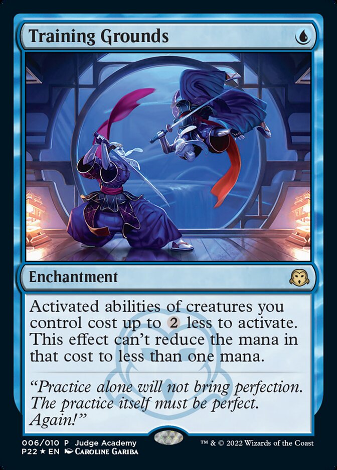 Training Grounds [Judge Gift Cards 2022] Magic: The Gathering