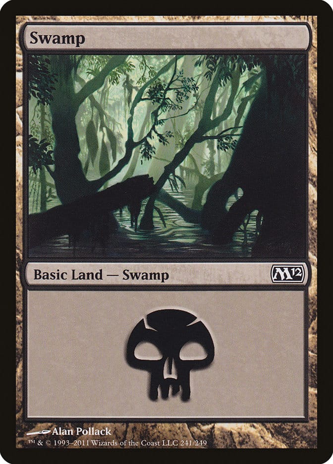 Swamp (241) [Magic 2012] Magic: The Gathering