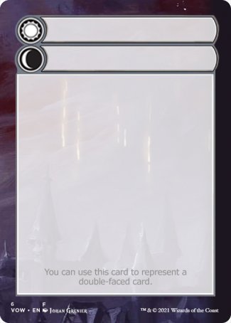 Helper Card (6/9) [Innistrad: Crimson Vow Tokens] Magic: The Gathering