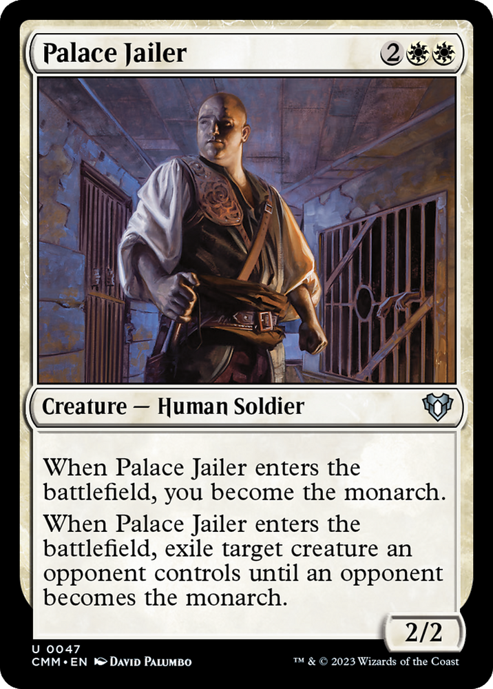 Palace Jailer [Commander Masters] Magic: The Gathering