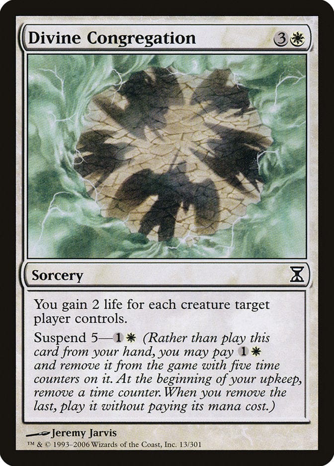 Divine Congregation [Time Spiral] Magic: The Gathering