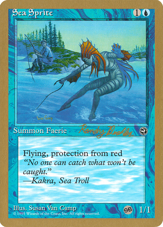 Sea Sprite (Randy Buehler) (SB) [World Championship Decks 1998] Magic: The Gathering