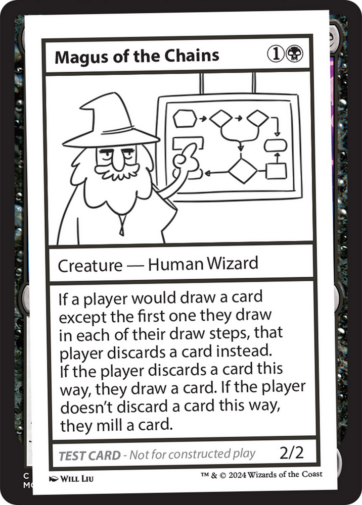 Magus of the Chains [Mystery Booster 2 Playtest Cards] Magic: The Gathering