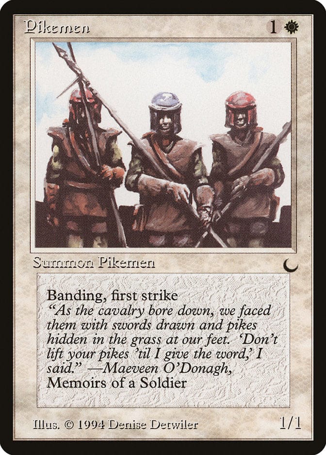 Pikemen [The Dark] Magic: The Gathering