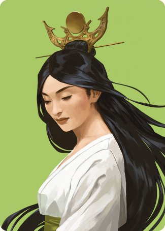 Azusa, Lost but Seeking Art Card [Commander Masters Art Series] Magic: The Gathering