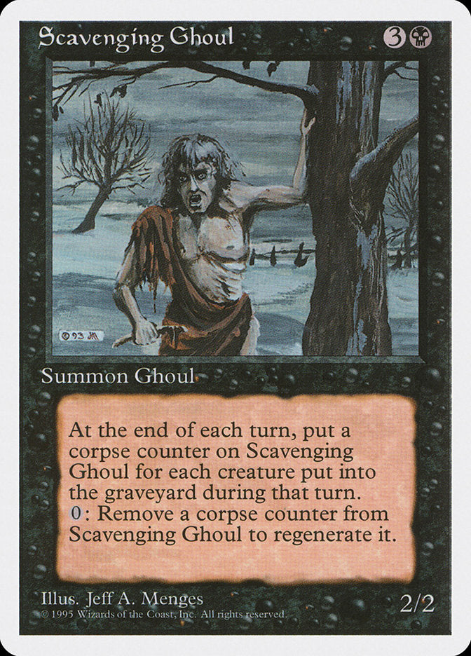 Scavenging Ghoul [Fourth Edition] Magic: The Gathering