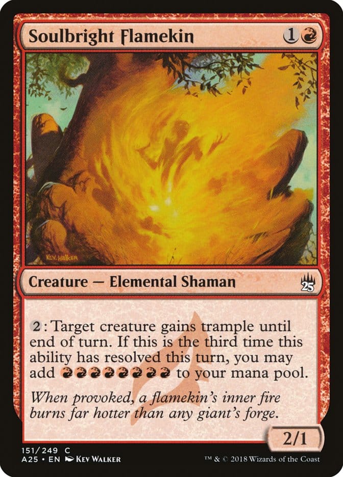 Soulbright Flamekin [Masters 25] Magic: The Gathering