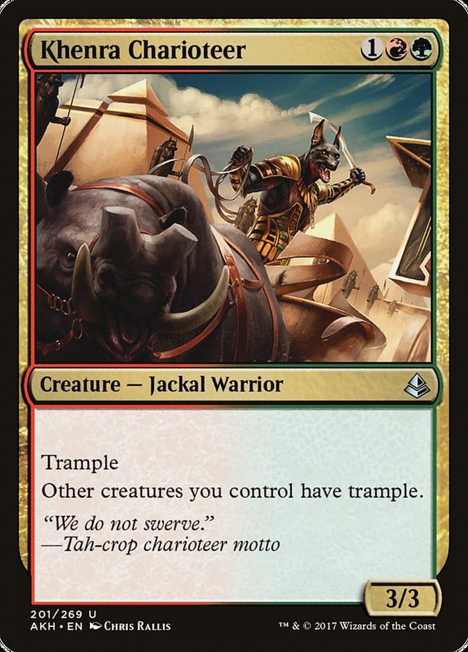 Khenra Charioteer [Amonkhet] Magic: The Gathering