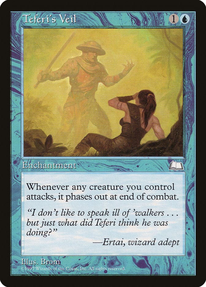Teferi's Veil [Weatherlight] Magic: The Gathering