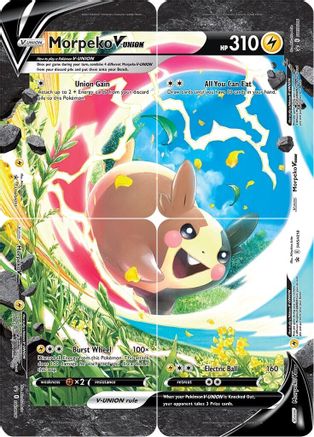 Morpeko V-UNION (SWSH215-218) (Set of 4) [Sword & Shield: Black Star Promos] Pokémon