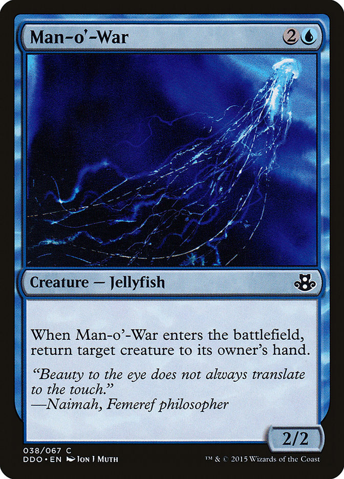 Man-o'-War [Duel Decks: Elspeth vs. Kiora] Magic: The Gathering