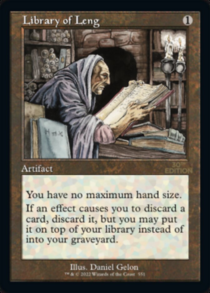 Library of Leng (Retro) [30th Anniversary Edition] Magic: The Gathering
