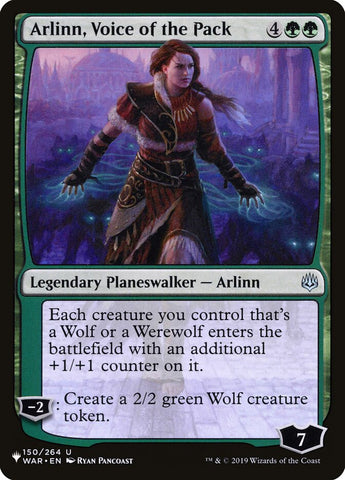 Arlinn, Voice of the Pack [The List] Magic: The Gathering