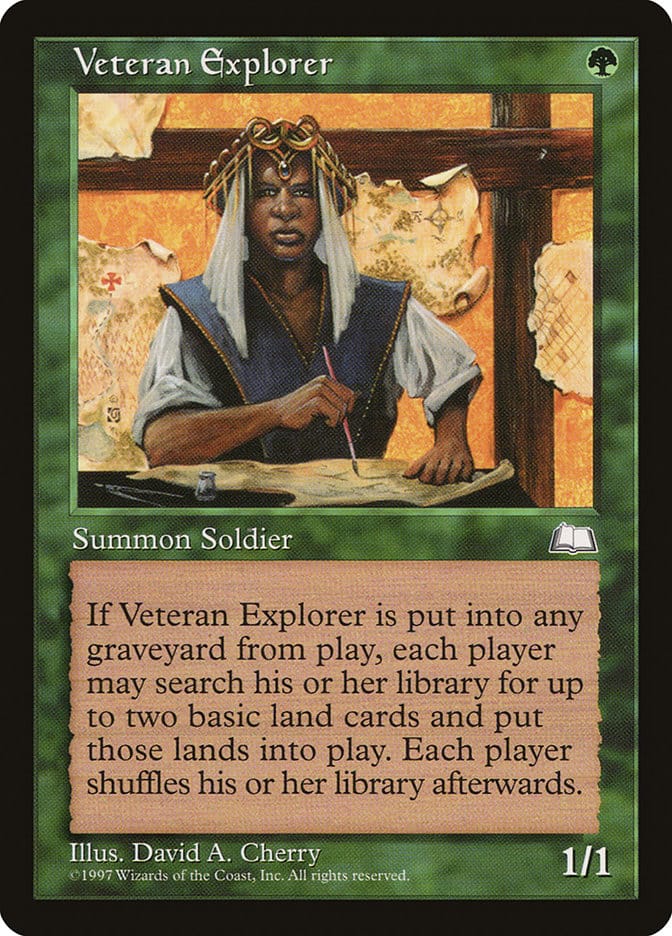 Veteran Explorer [Weatherlight] Magic: The Gathering