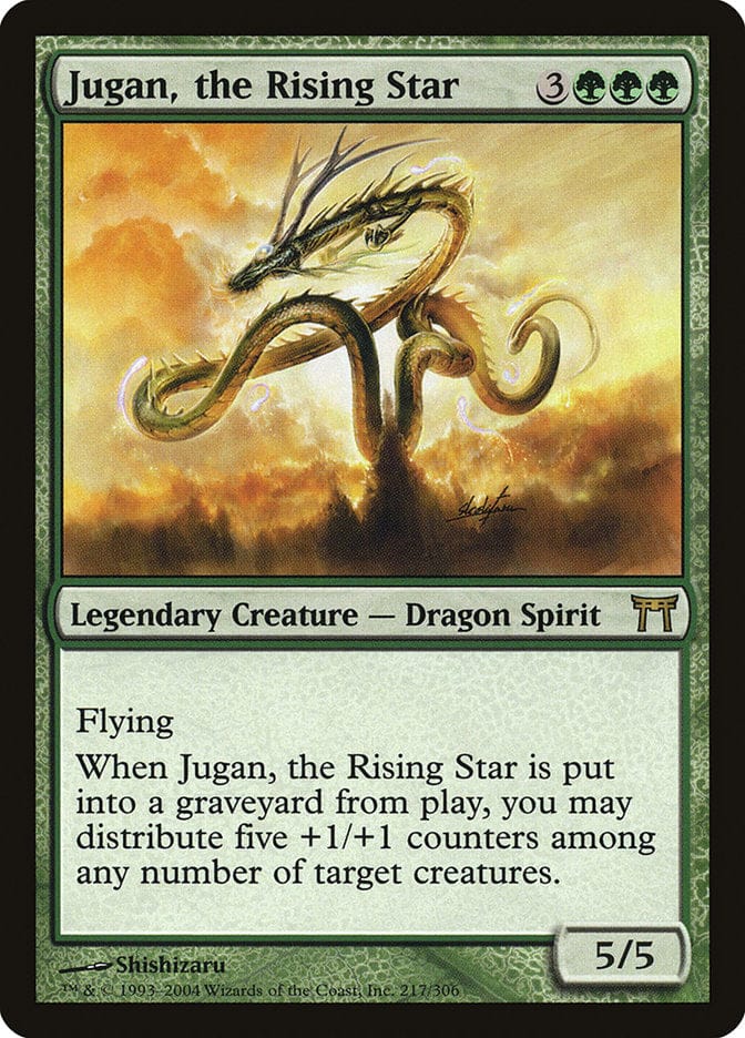Jugan, the Rising Star [Champions of Kamigawa] Magic: The Gathering