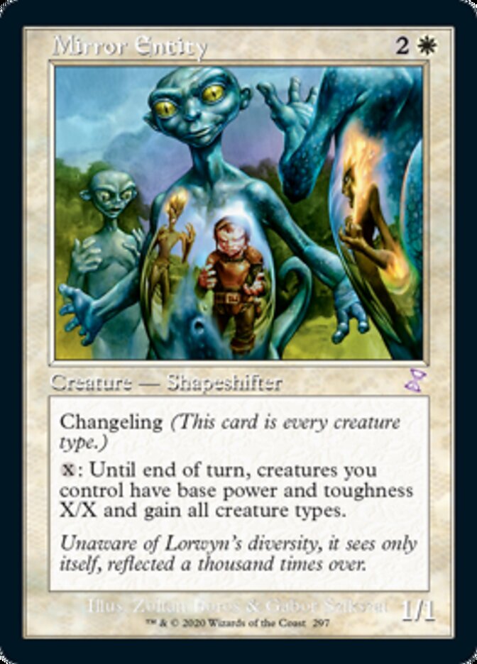 Mirror Entity (Timeshifted) [Time Spiral Remastered] Magic: The Gathering