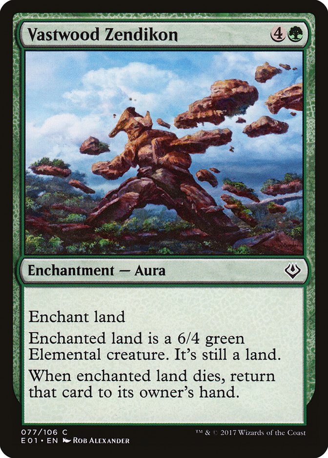 Vastwood Zendikon [Archenemy: Nicol Bolas] Magic: The Gathering