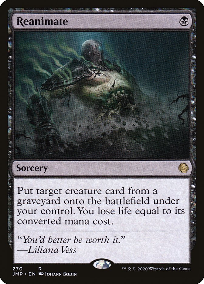 Reanimate [Jumpstart] Magic: The Gathering