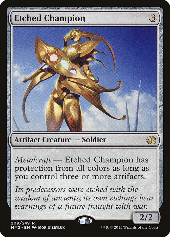 Etched Champion [Modern Masters 2015] Magic: The Gathering