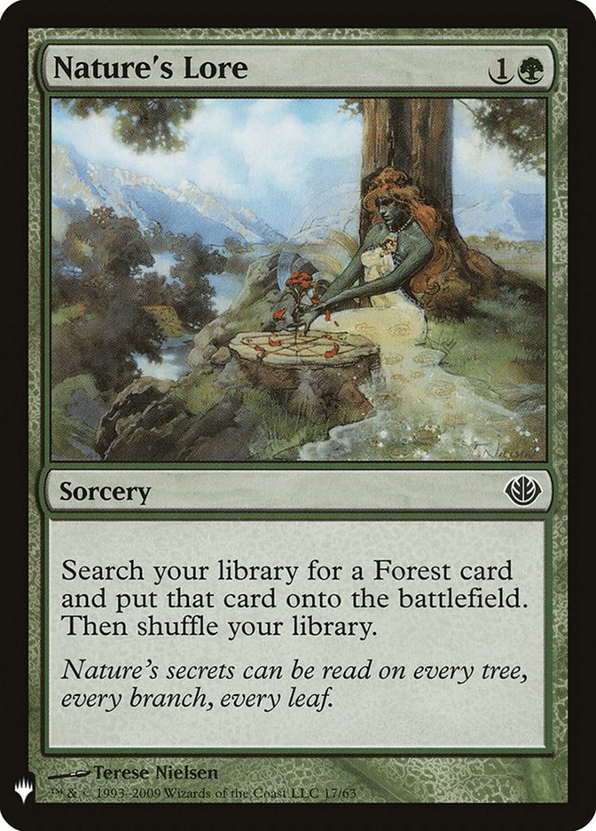 Nature's Lore [Mystery Booster] Magic: The Gathering
