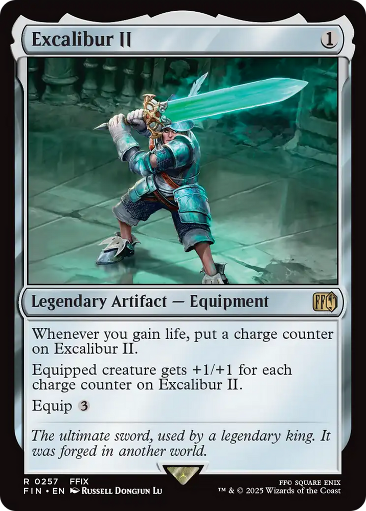 Excalibur II [FINAL FANTASY] Magic: The Gathering