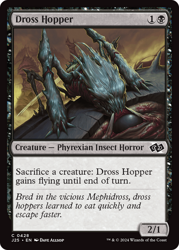 Dross Hopper [Foundations Jumpstart] Magic: The Gathering