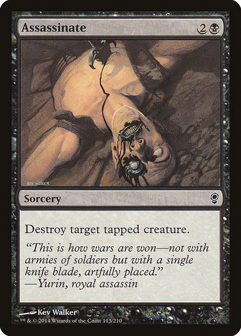 Assassinate [Conspiracy] Magic: The Gathering