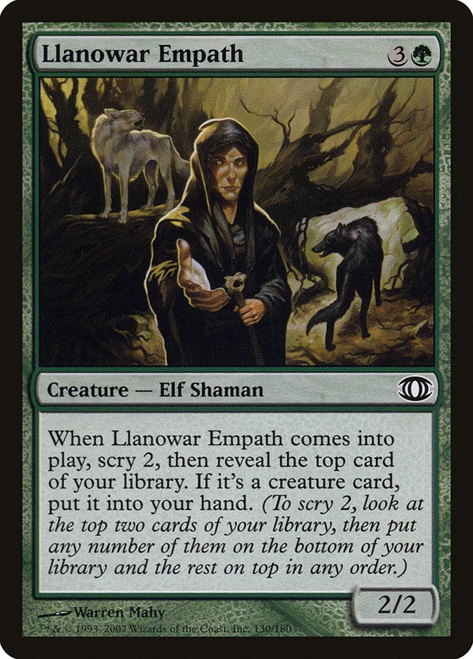 Llanowar Empath [Future Sight] Magic: The Gathering