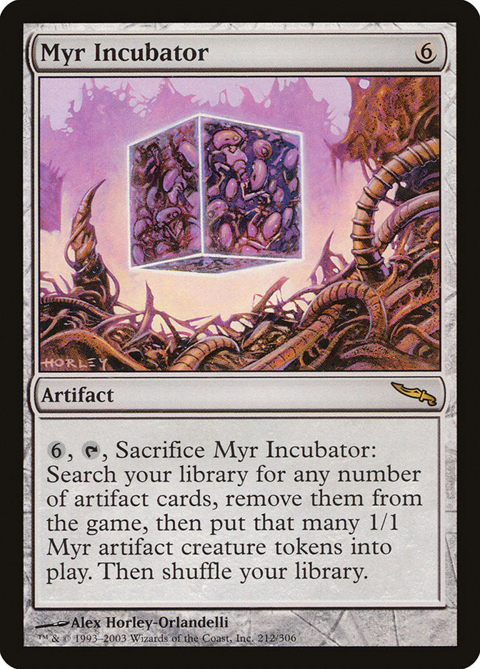 Myr Incubator [Mirrodin] Magic: The Gathering
