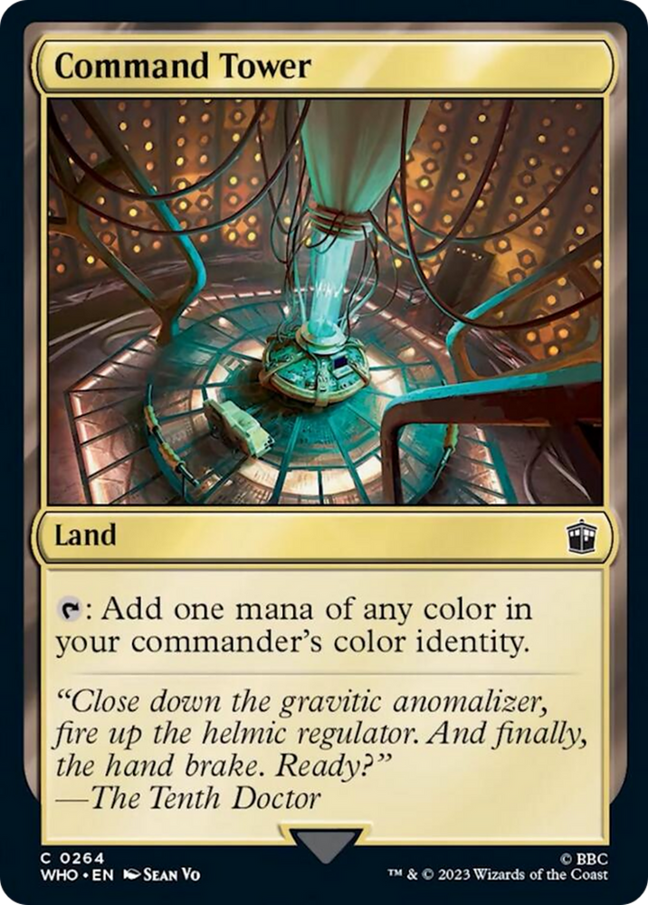 Command Tower (0264) [Doctor Who] Magic: The Gathering