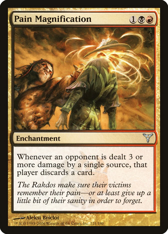 Pain Magnification [Dissension] Magic: The Gathering