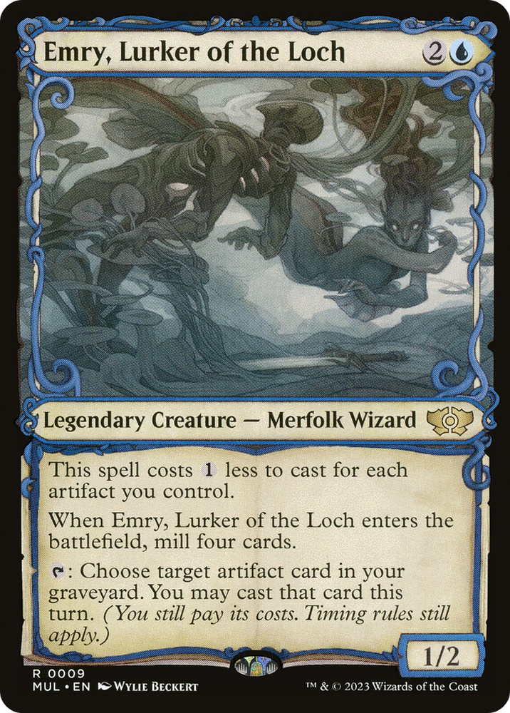 Emry, Lurker of the Loch [Multiverse Legends] Magic: The Gathering
