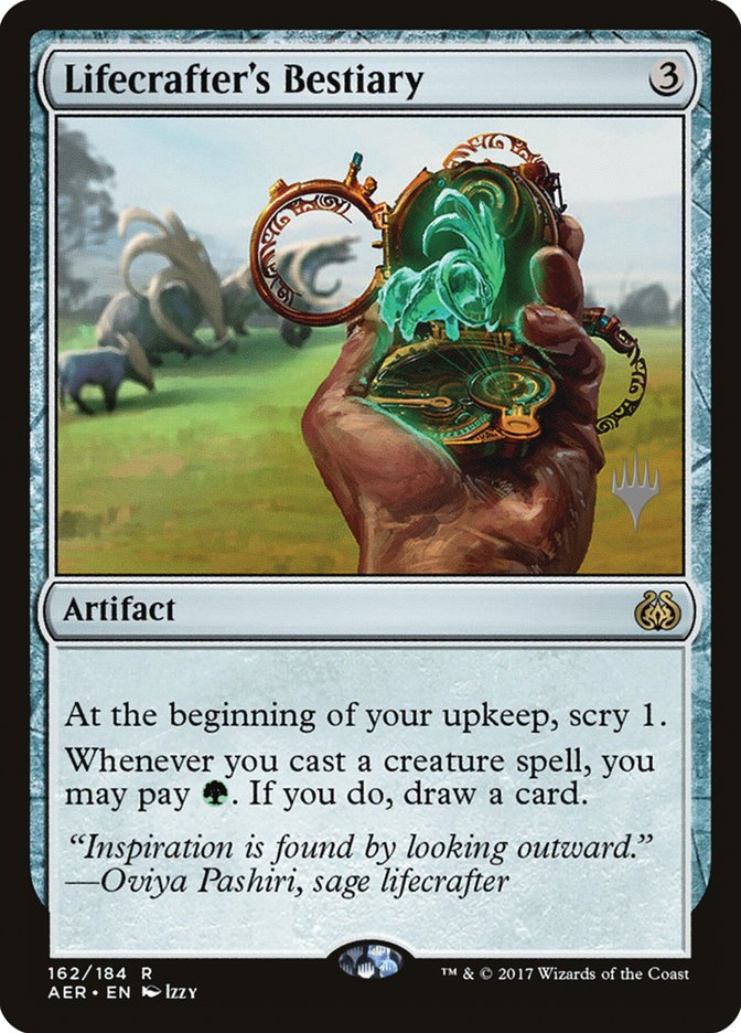 Lifecrafter's Bestiary (Promo Pack) [Aether Revolt Promos] Magic: The Gathering