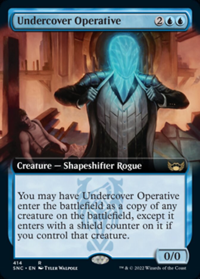 Undercover Operative (Extended Art) [Streets of New Capenna] Magic: The Gathering