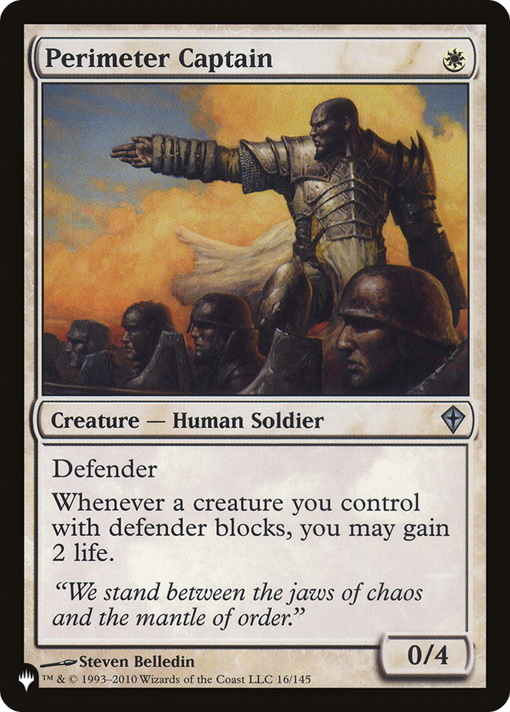 Perimeter Captain [The List] Magic: The Gathering