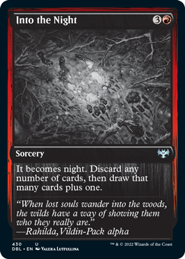 Into the Night [Innistrad: Double Feature] Magic: The Gathering