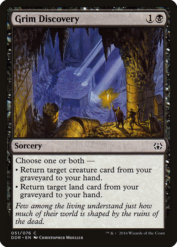 Grim Discovery [Duel Decks: Nissa vs. Ob Nixilis] Magic: The Gathering