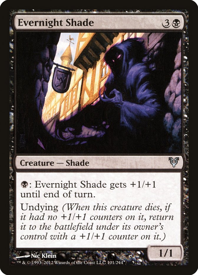 Evernight Shade [Avacyn Restored] Magic: The Gathering