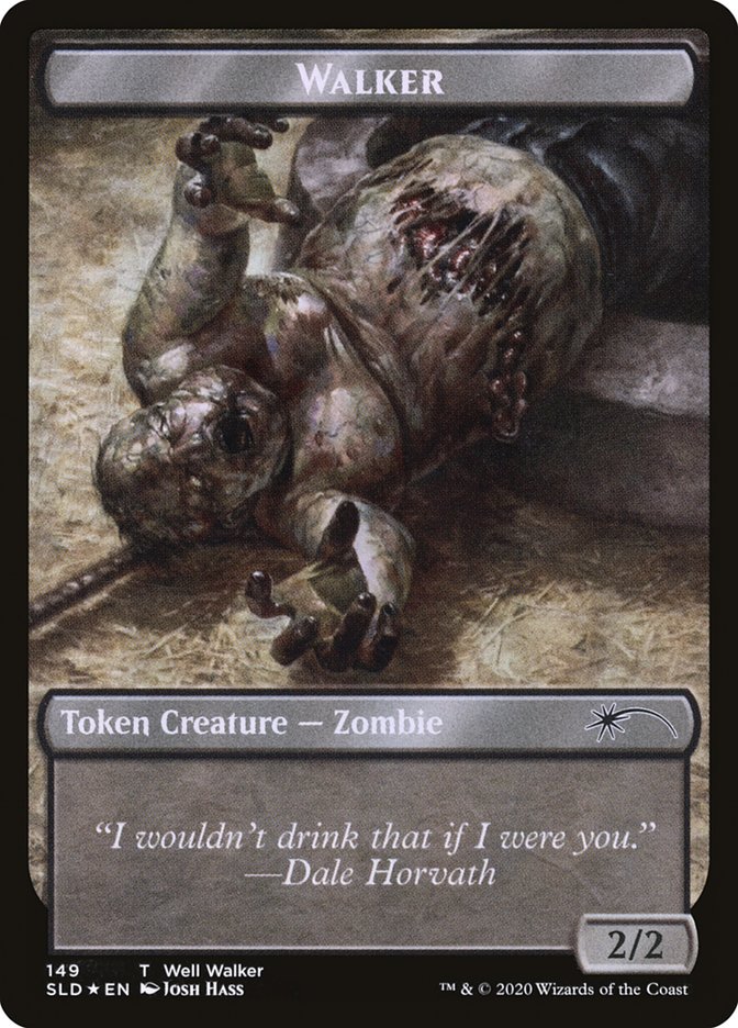 Walker (148 //149) Double-Sided Token [Secret Lair Drop Series] Magic: The Gathering